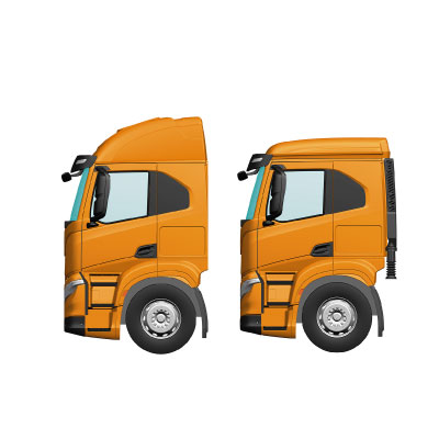 xway-as-cab LNG - până la 1600 km