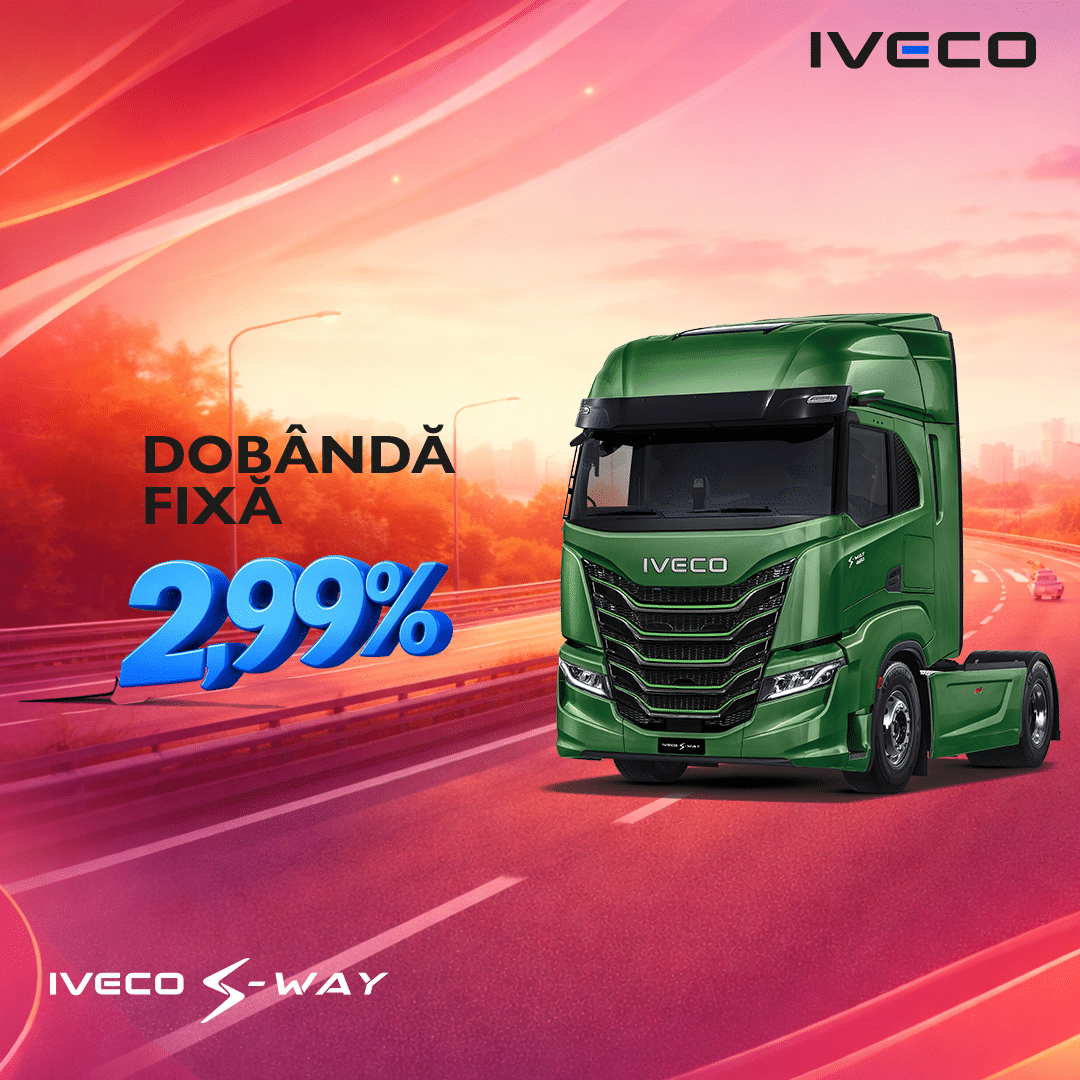 Iveco S-Way dobanda 2,99%
